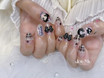 ドットミーバイシュエット(dot Me by chouette)/SnowMan推しネイル