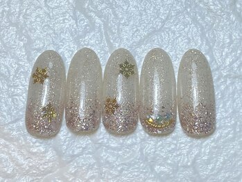 レイネイル レイアイ 各務原店(RAY NAIL & ray eye)/12月定額トレンドデザインコース