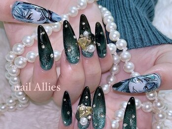 アリーズ(Allies)/マグネット 痛ネイル