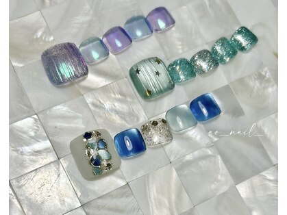 アオネイル(青桜 ao_nail_)の写真