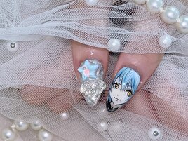 推しネイル マグネット 3D