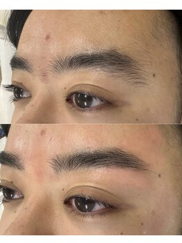 ビビ/眉毛ワックス/メンズ眉毛/眉毛