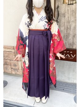 スウィート(SWEET)/卒業式袴着付け