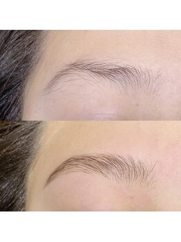 ネイルアンドアイラッシュサロン マーブル(marble)/ハリウッドブロウリフト/¥7700