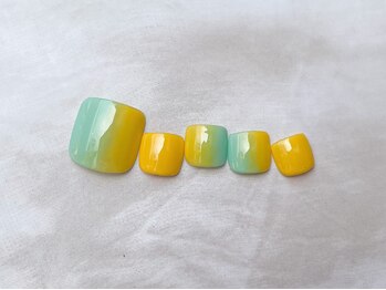 縦グラデーションネイル