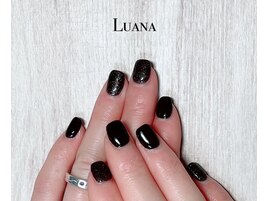 ブラックネイル/大人ネイル