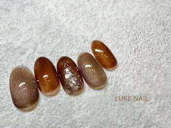 ルークネイル 恵比寿店(LUKE NAIL)/シンプルクリスマスツリー　冬