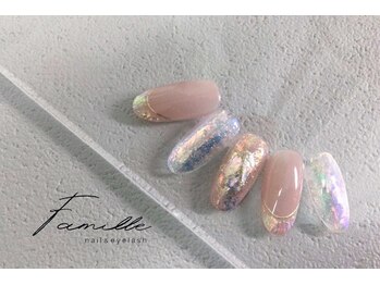 ファミーユ 池袋東口店(Famille)/長さ出し&選べるデザインLコース