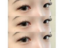 マツエク/まつげパーマ/パリジェンヌ/眉毛/フラットラッシュ　eyeme【アイミー】の雰囲気（仕上がりイメージ）