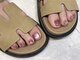 ザ ネイルショップ 尾山台(THE NAIL SHOP)の写真/足元から華やかに。ハンドができない方も、ふとした瞬間に目に入るフットネイルで気分が上がります◎