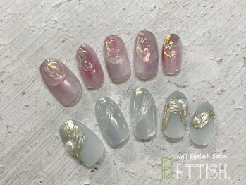ネイルアイラッシュサロン ベティッシュ 桜木町店(Nail Eyelash Salon BETTISH)の写真/ネイルが初めての方もお任せください◎技術力の高いスタッフが勢揃い！丁寧なカウンセリングが魅力的♪