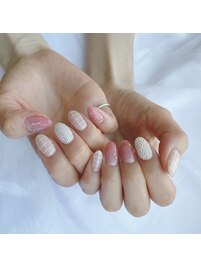 ちゅるんシンプルネイル