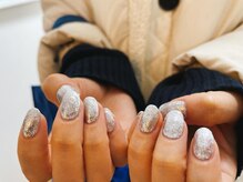 キキネイル 二子玉川(kikinail)/ラメワンカラー　パラジェル