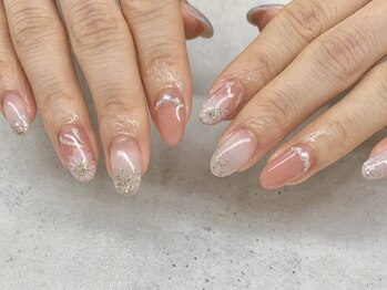 ネイルサロン ドゥ(Nail Salon Doux)/(平田)フラワーネイル