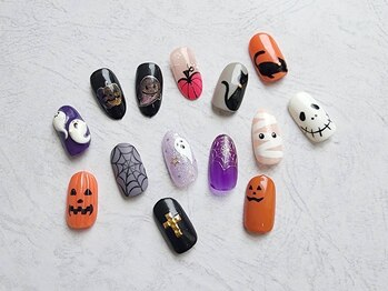 ネイルサロン アミュゼ/ハロウィンネイルコレクション