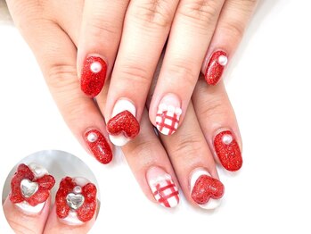 ネイルコレクション ベビーピンク(Baby Pink)/ジェル定額￥9990☆リボン