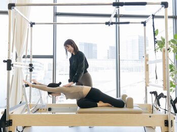 コキュウギンザ ピラティス アンド ボディケア(KOKYU GINZA)の写真/慢性的な首肩こりでお悩みの方◎初心者さんも◎オーダーメイドトレーニングで凝りに悩まない健康なお身体に