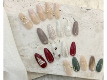 08ネイル(08 nail＆school)/12月☆Xmasデザイン♪