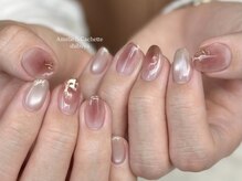 アメリアンドカシェット(Amelie&Cachette)/ニュアンスネイル:aoi