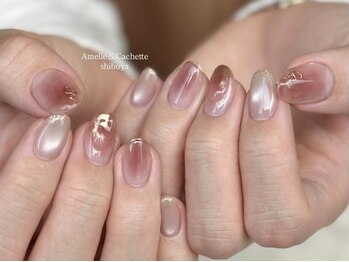 ニュアンスネイル:aoi