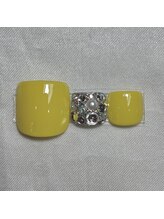 ナナズネイル 西小倉店(NANA's Nail)/4月フット定額デザイン