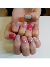 カオ ネイル(kao nail)/クレヨンネイル　4900円