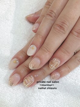 プライベート ネイルサロン マーマ(murmur)/お上品ツイード