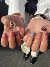 テンネイル(ten. nail)/ワンカラー＋アート4本