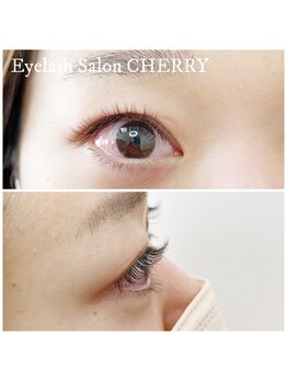 チェリー(CHERRY)/フラットラッシュ120本 ブラウン