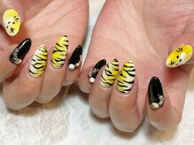 ネイル アトレ バイ アンシャンテ(NAIL atre by Enchante)/2022寅年ネイル