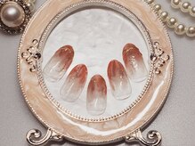 アムルーズ(Amoureuse)/秋色塗りかけネイル♪