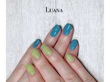 ルアナ(Luana)/ワンカラーネイル/夏ネイル