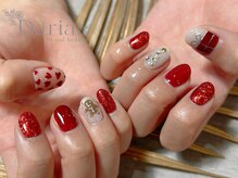 ダリア トータルビューティー(Daria. total beauty)/冬　ワンカラー　ハート　茅場町