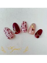 ケージュール(Kjour)/ツイードネイル