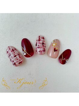 ケージュール(Kjour)/ツイードネイル