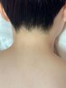 【脱毛1位】うなじ（襟足）シェービング込み　￥3000　初回60分