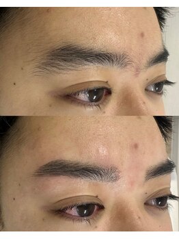 ビビ/眉毛ワックス/メンズ眉毛/眉毛