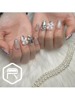 レディスペネイル ノウラ 名駅店(Redispe nail NouRa)/チェックネイル