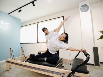 Nピラティス 横浜店/ストレッチよりも伸びるマシン