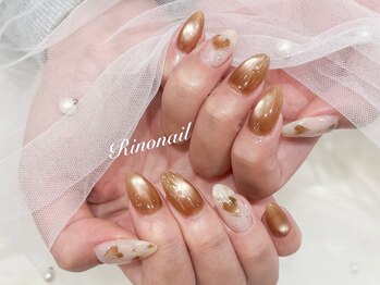 リノ ネイル(Rino nail)/ハニーチョコネイル　80143