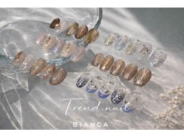 季節トレンドネイル￥7000