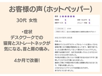 フィクシブ 上野(FIXIBE)/首の痛みとストレートネック