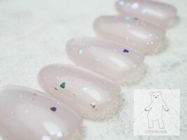 シンプルマグネットネイル