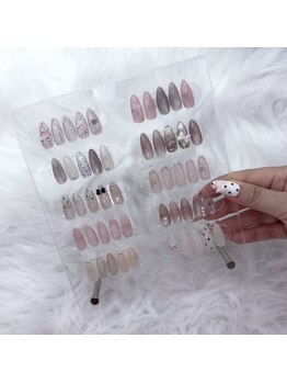 オリビアブルー(Olivia Blue)の写真/上品×可愛い！シンプル定額ネイル、オフィスネイルにもピッタリ