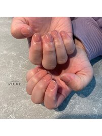 キラキララメフレンチ