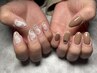 【HAND】当店人気No.3★シンプルアート　初回限定！¥7000→¥6000