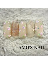 アモズネイル さっぽろ東急百貨店(AMO'S NAIL)/11000円デザイン