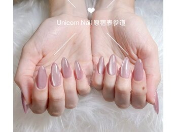 ユニコーンネイル 原宿表参道(unicorn nail)/【チップ長さだし】マグネット