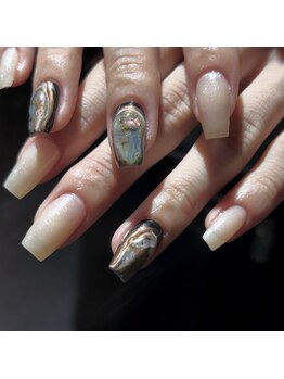 ネイルズ ヒマワリ(Nails Himawari)/【松田担当】定額ニュアンス