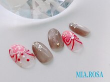 ミアローザ(Mia Rosa)/定額Ｔ☆お祝いネイル